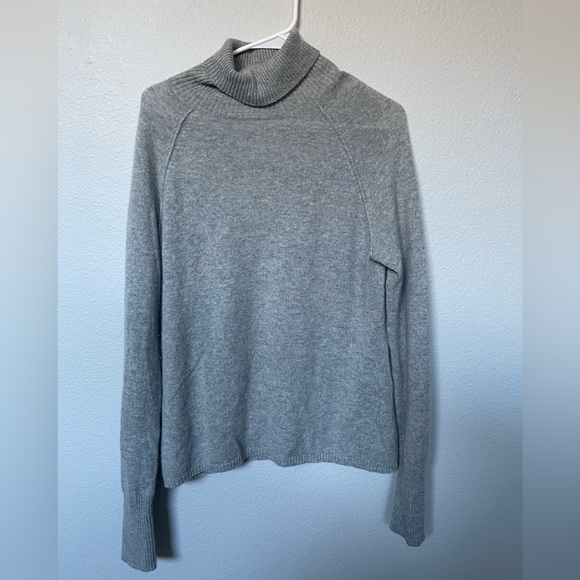 Just Cashmere by forte Tops - Just Cashmere by forte grey turtleneck long sleeve size L